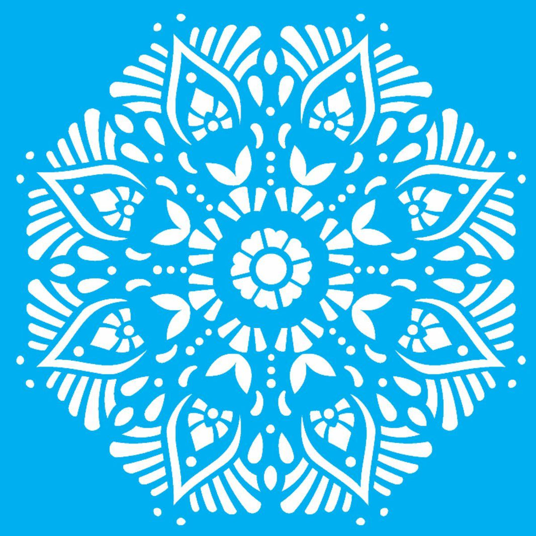 Stencil OPA 20x25 2283 Mandala II Camada II - Palácio da Arte