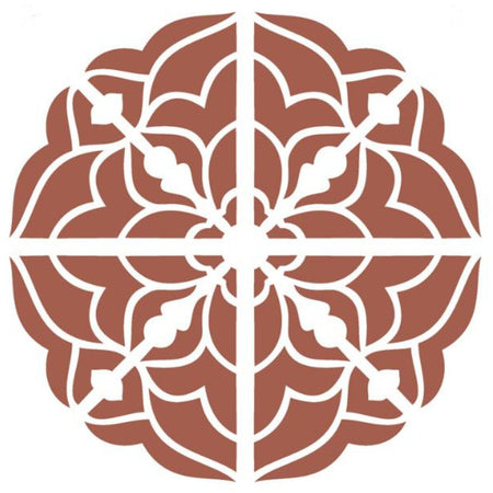 Stencil OPA 20x25 2284 Mandala III Camada I - Palácio da Arte
