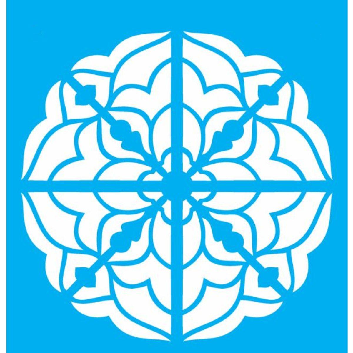 Stencil OPA 20x25 2284 Mandala III Camada I - Palácio da Arte