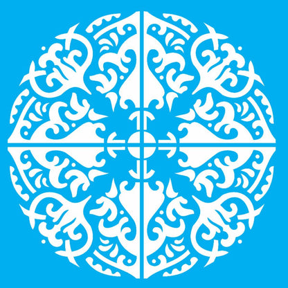 Stencil OPA 20x25 2285 Mandala III Camada II - Palácio da Arte