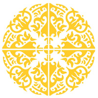 Stencil OPA 20x25 2285 Mandala III Camada II - Palácio da Arte