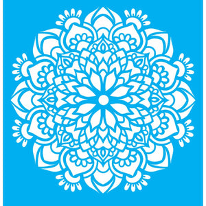 Stencil OPA 20x25 2458 Mandala Flor Bauer - Palácio da Arte