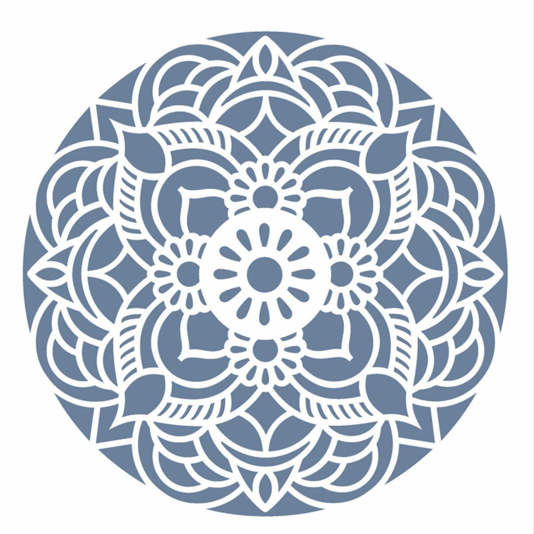 Stencil OPA 20x25 2460 Mandala Flor Redonda - Palácio da Arte