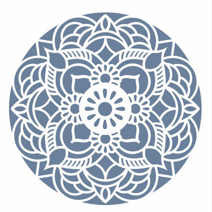 Stencil OPA 20x25 2460 Mandala Flor Redonda - Palácio da Arte