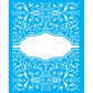 Stencil OPA 20x25 2466 Moldura Tag e Arabescos - Palácio da Arte