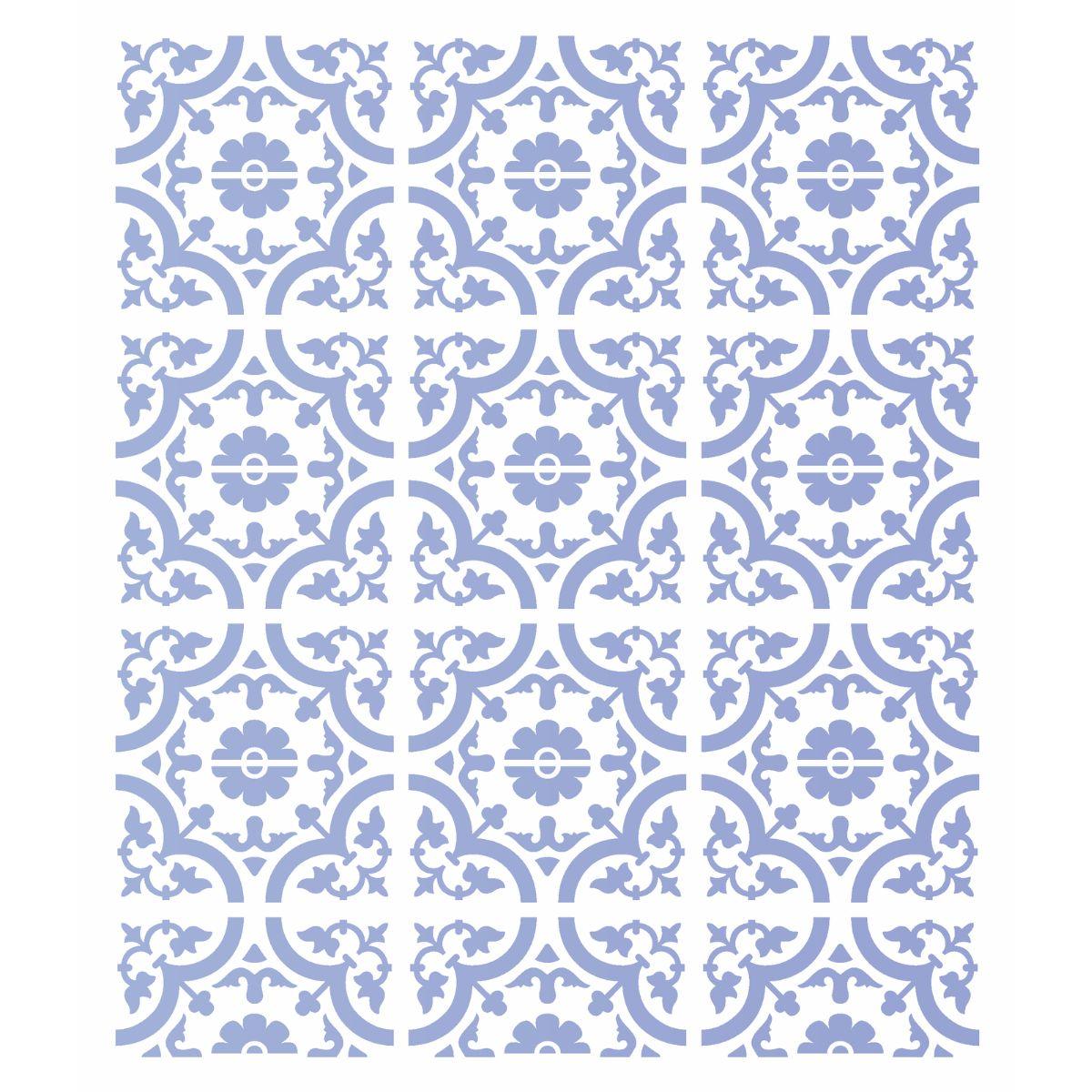 Stencil OPA 20x25 2583 Estamparia Ladrilho I - Palácio da Arte