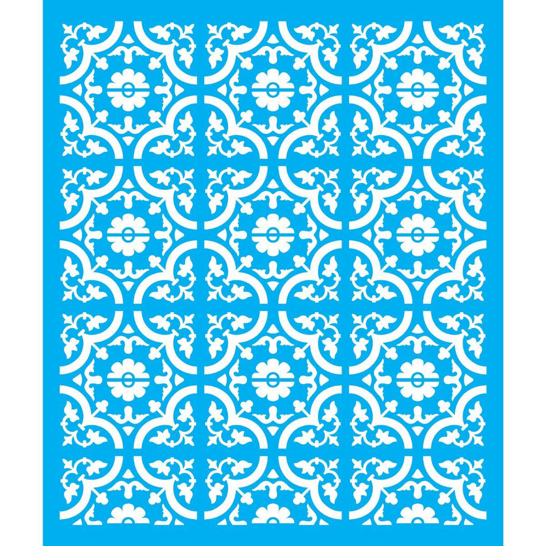 Stencil OPA 20x25 2583 Estamparia Ladrilho I - Palácio da Arte