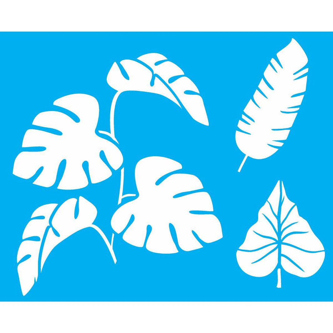Stencil OPA 20x25 2589 Plantas Tropicais - Palácio da Arte