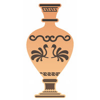 Stencil OPA 20x25 2590 Vaso Estampado I - Palácio da Arte