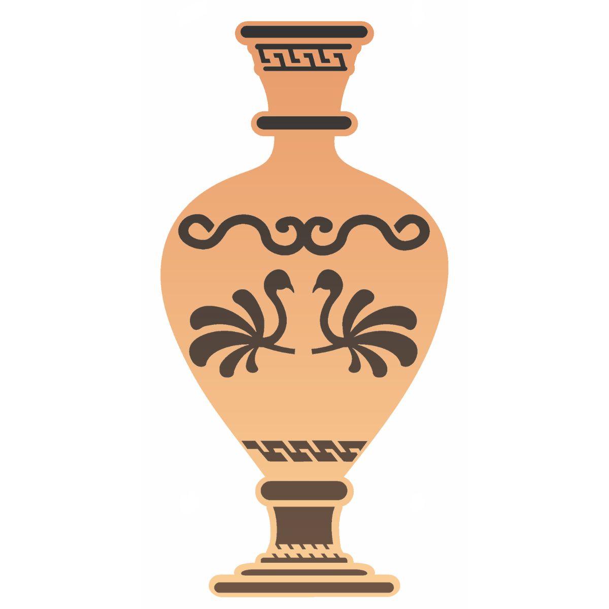 Stencil OPA 20x25 2590 Vaso Estampado I - Palácio da Arte