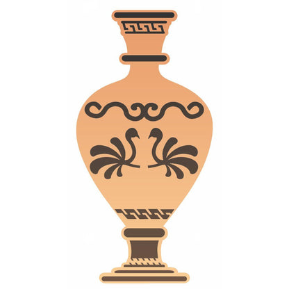 Stencil OPA 20x25 2590 Vaso Estampado I - Palácio da Arte