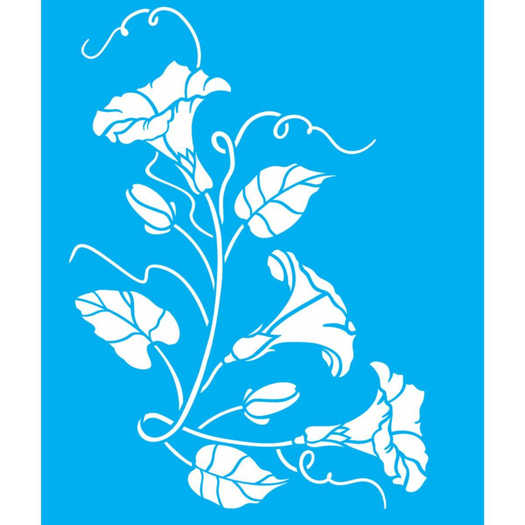 Stencil OPA 20x25 2848 Cantoneira Flores II - Palácio da Arte