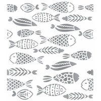 Stencil OPA 20x25 2857 Estamparia Peixes I - Palácio da Arte