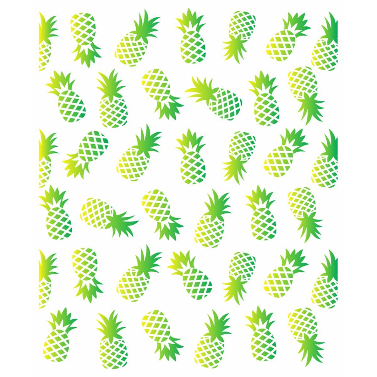 Stencil OPA 20x25 2861 Frutas Estamparia Abacaxi I - Palácio da Arte