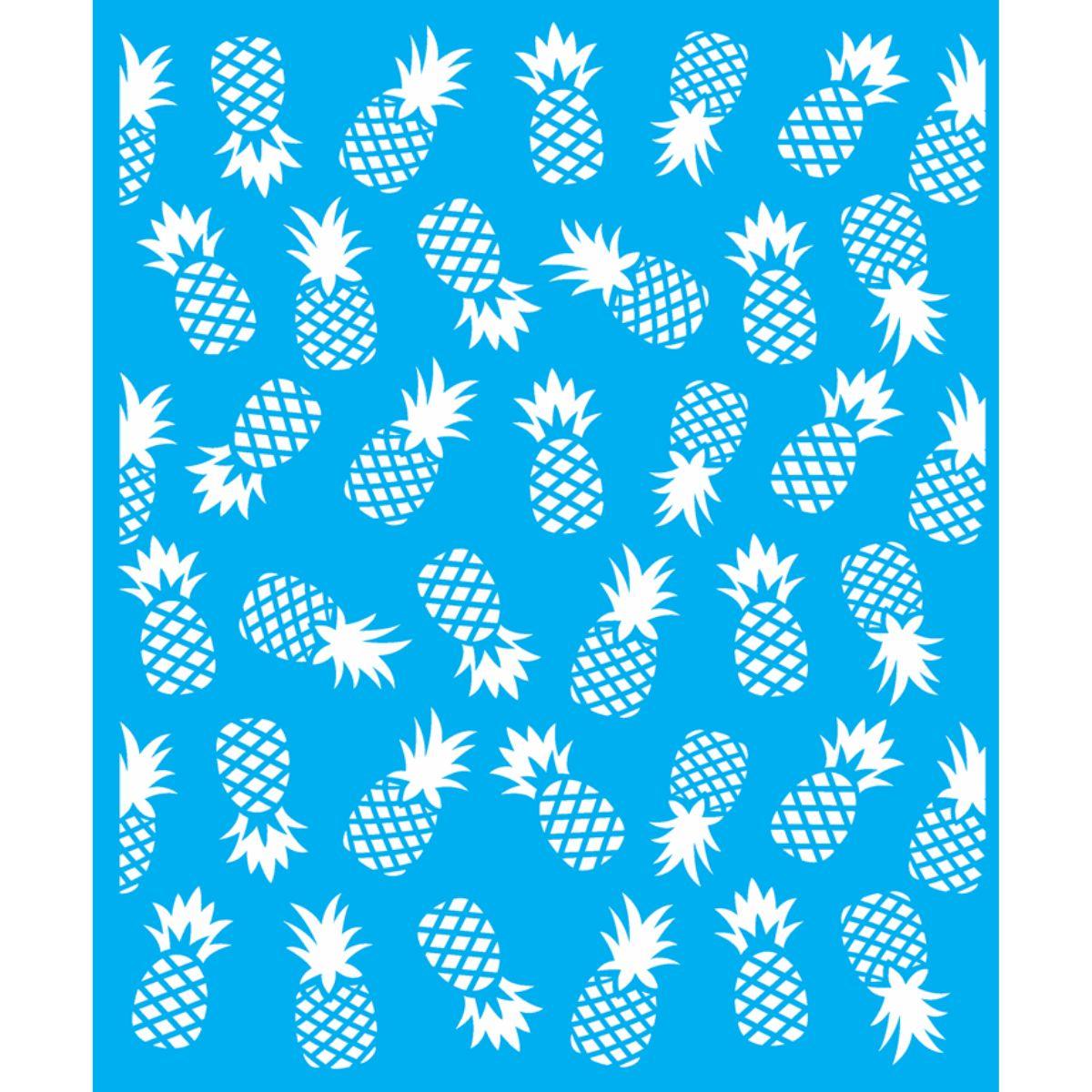 Stencil OPA 20x25 2861 Frutas Estamparia Abacaxi I - Palácio da Arte