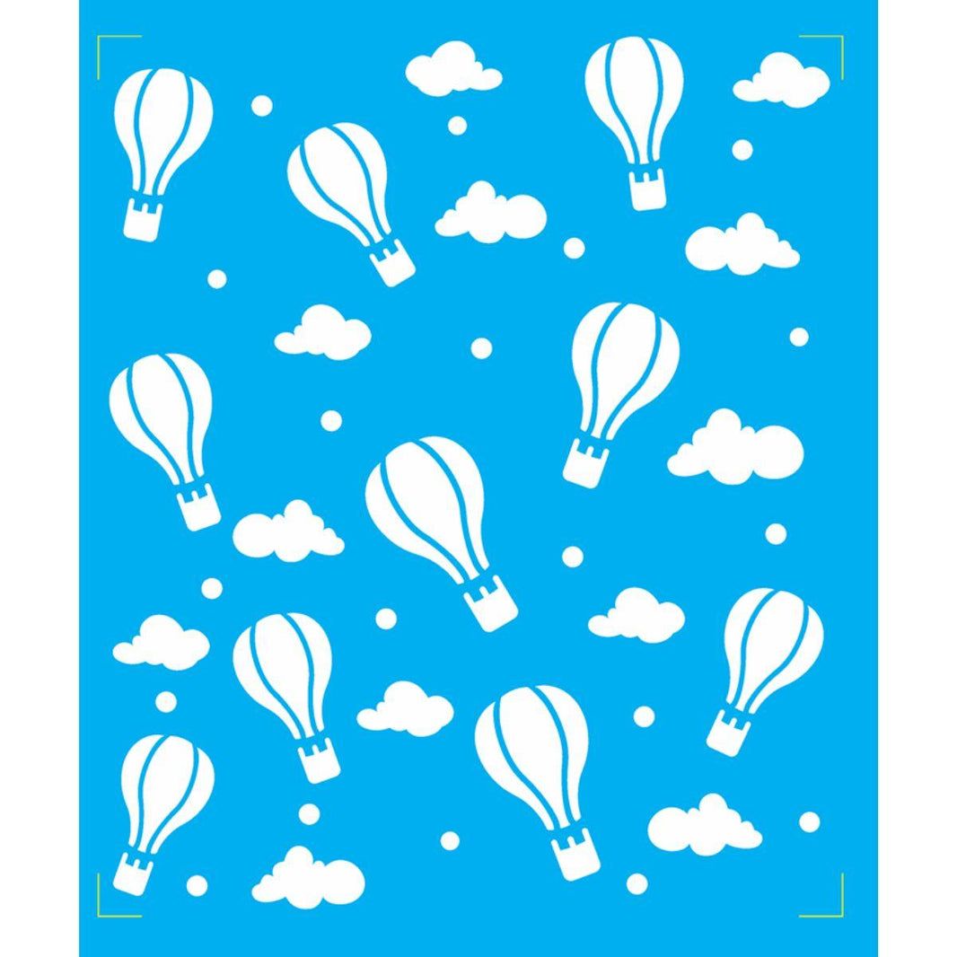 Stencil OPA 20x25 2863 Infantil Estamparia Balões I - Palácio da Arte