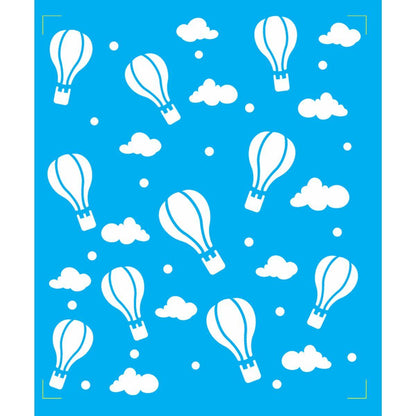 Stencil OPA 20x25 2863 Infantil Estamparia Balões I - Palácio da Arte