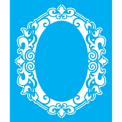 Stencil OPA 20x25 2867 Moldura Arabescos I - Palácio da Arte