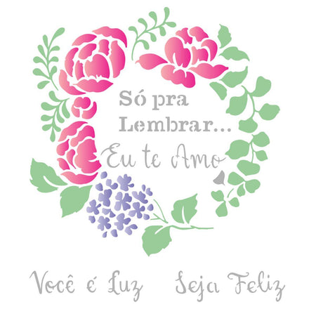 Stencil OPA 20x25 2881 Só Pra Lembrar - Palácio da Arte