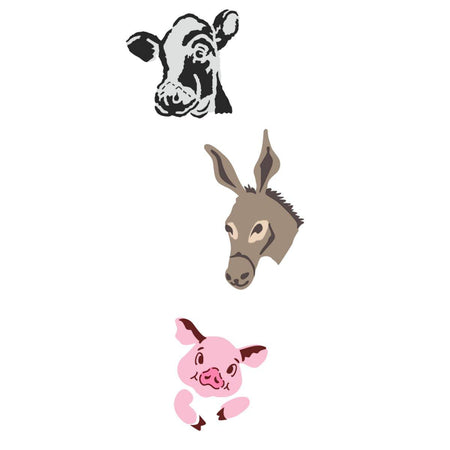 Stencil OPA 20x25 2957 Country Brasil Animais I - Palácio da Arte