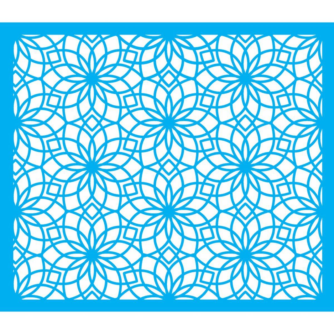 Stencil OPA 20x25 2969 Estamparia Flores Caleidoscópio I - Palácio da Arte