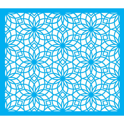Stencil OPA 20x25 2969 Estamparia Flores Caleidoscópio I - Palácio da Arte