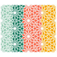 Stencil OPA 20x25 2969 Estamparia Flores Caleidoscópio I - Palácio da Arte