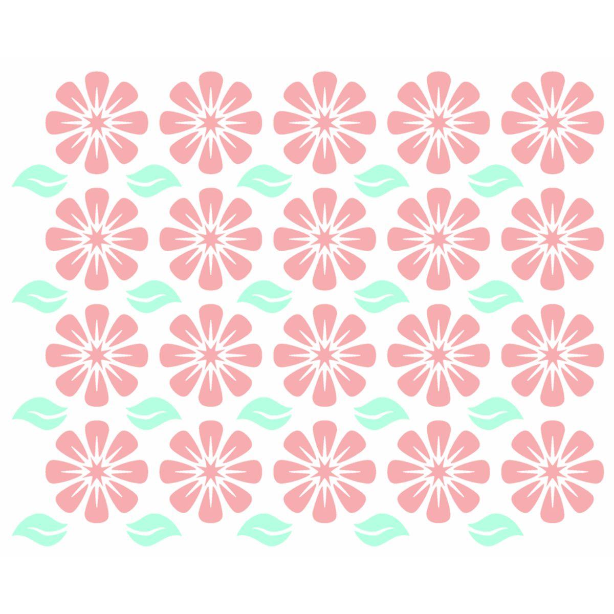 Stencil OPA 20x25 2970 Estamparia Flores Margaridas - Palácio da Arte