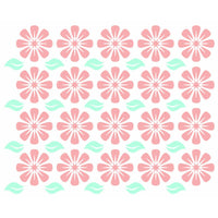 Stencil OPA 20x25 2970 Estamparia Flores Margaridas - Palácio da Arte