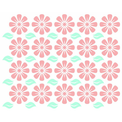 Stencil OPA 20x25 2970 Estamparia Flores Margaridas - Palácio da Arte