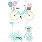 Stencil OPA 20x25 3166 Bicicleta Vintage - Palácio da Arte