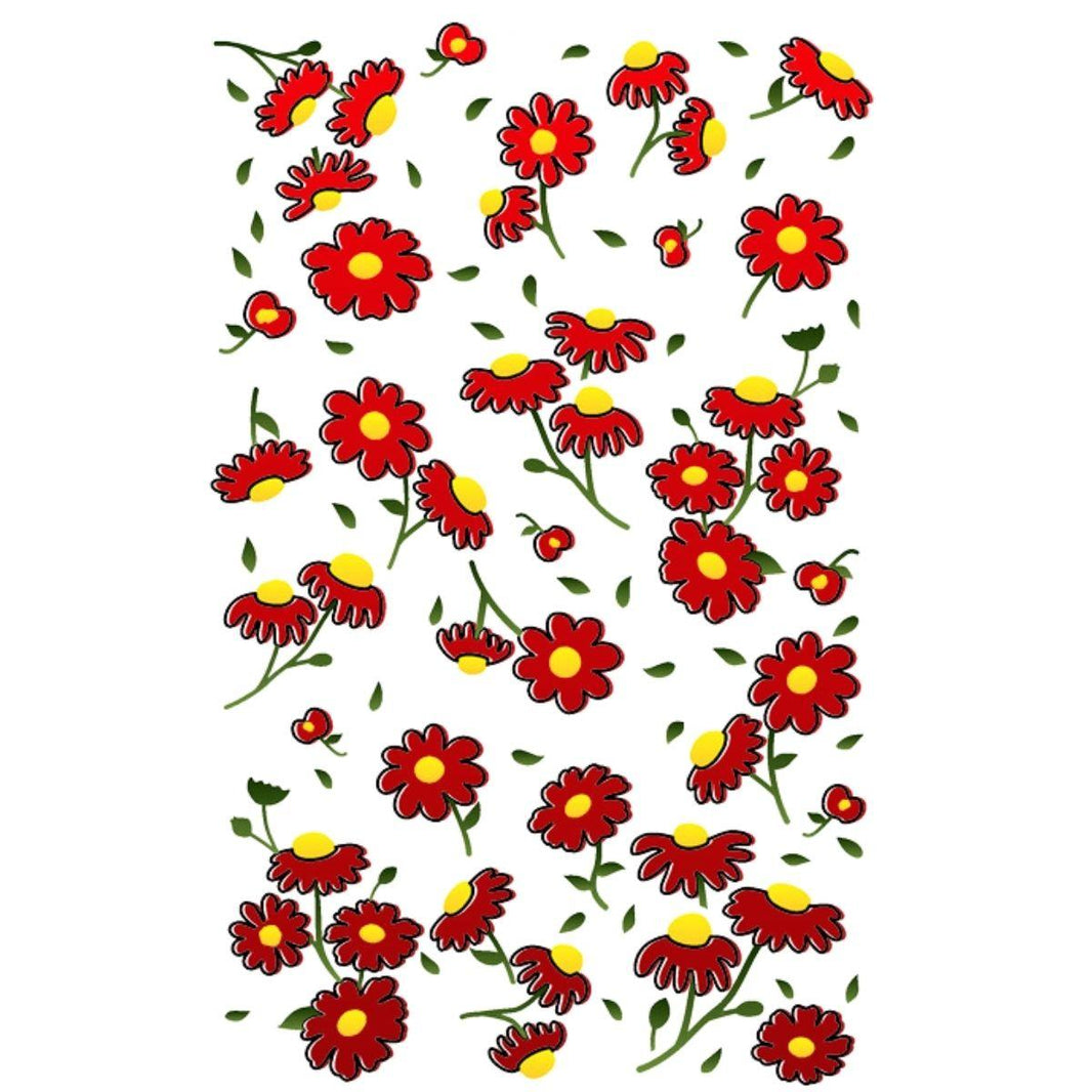 Stencil OPA 20x25 3356 Estamparia Flores Micro III - Palácio da Arte