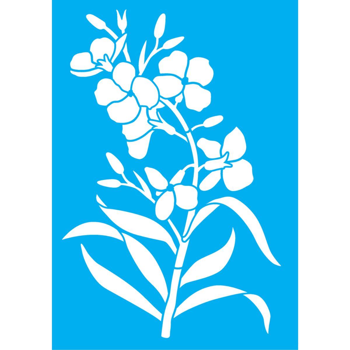 Stencil OPA 20x25 3358 Flor Erysimum - Palácio da Arte
