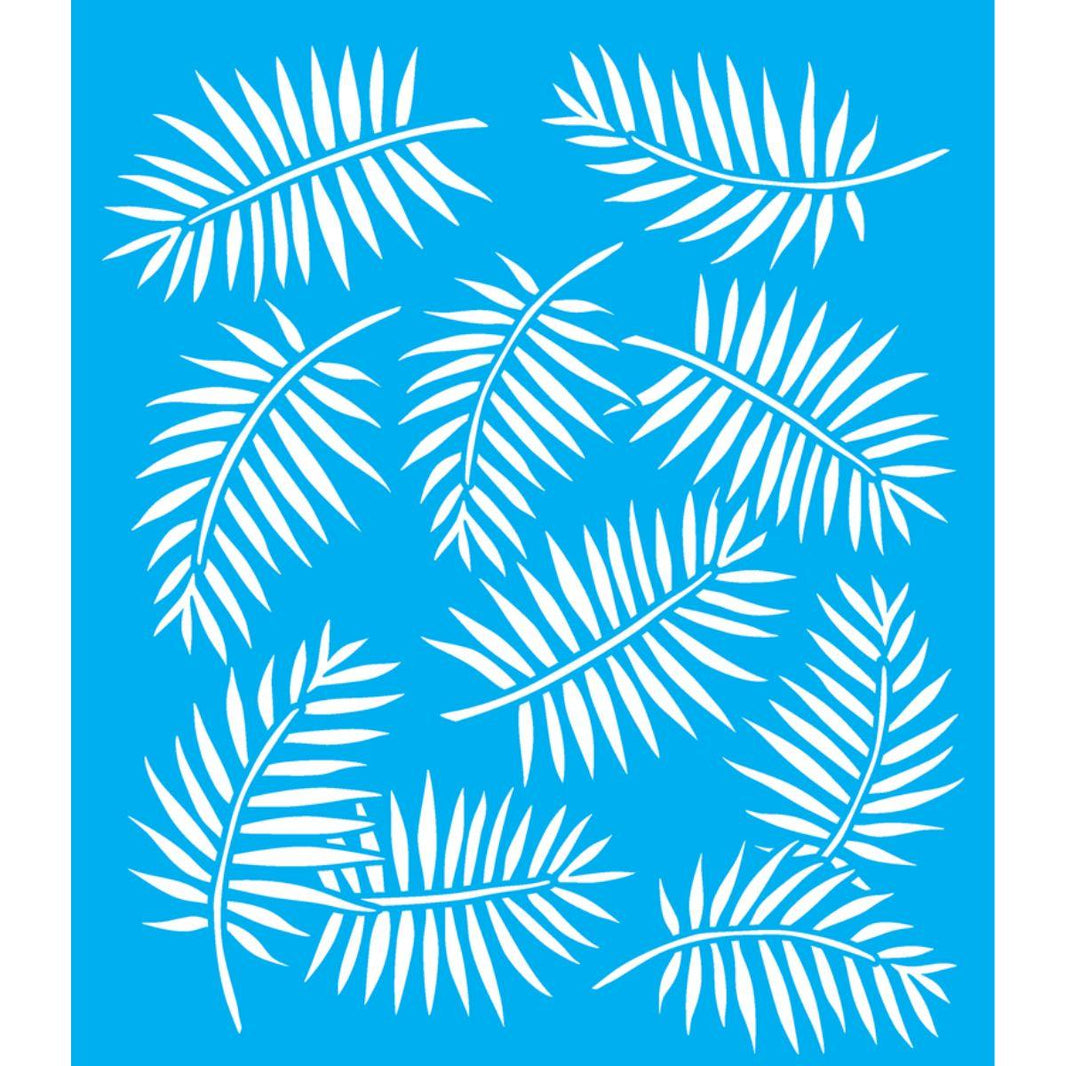 Stencil OPA 20x25 3362 Folhas V - Palácio da Arte