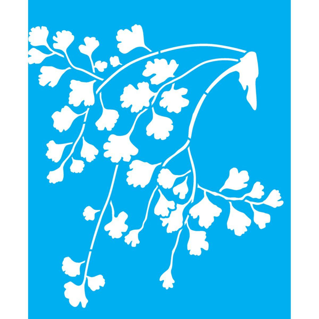 Stencil OPA 20x25 3367 Plantas Avenca - Palácio da Arte