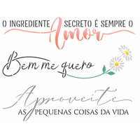 Stencil OPA 20x25 3396 Frases Motivacionais - Palácio da Arte