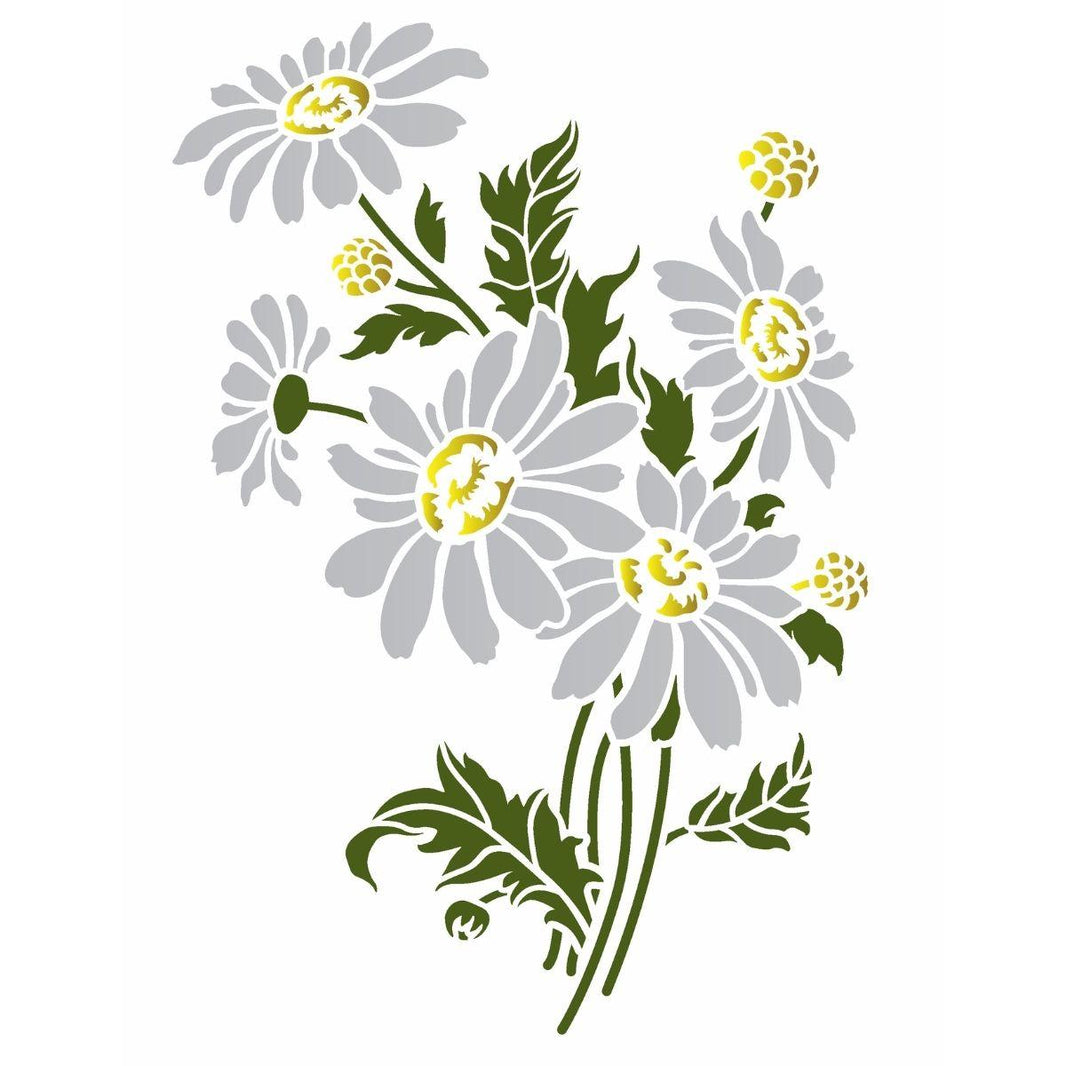 Stencil OPA 20x25 3410 Flores Margaridas II - Palácio da Arte