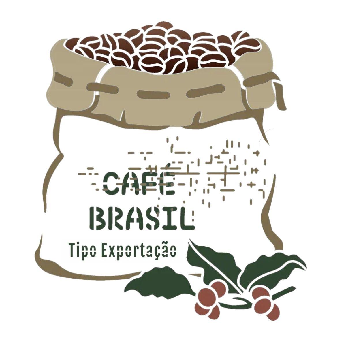Stencil OPA 20x25 3416 Saco de Café - Palácio da Arte
