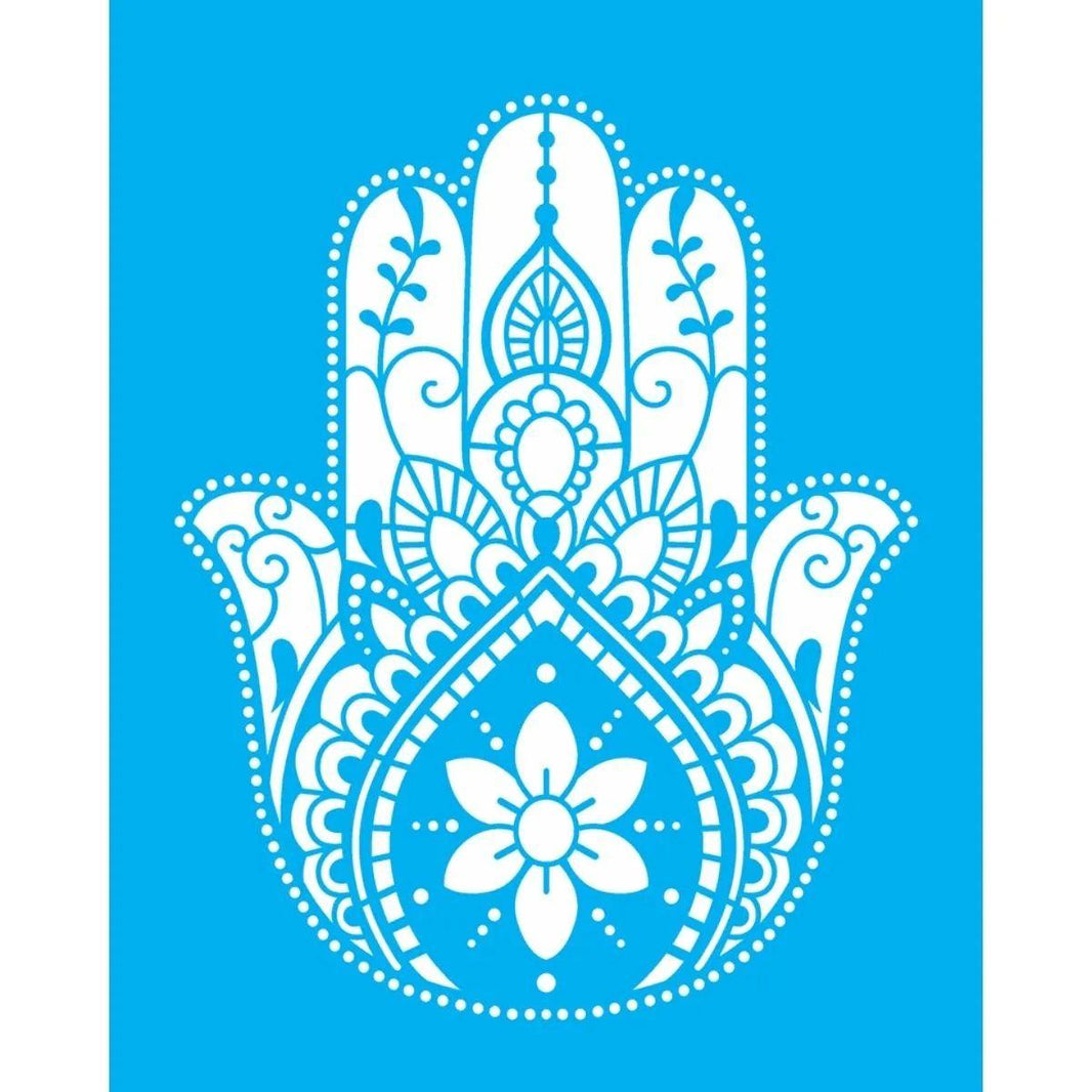 Stencil OPA 20x25 3445 Religião Mão de Fátima - Palácio da Arte