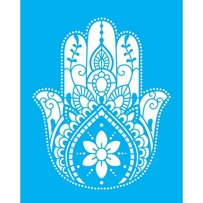 Stencil OPA 20x25 3445 Religião Mão de Fátima - Palácio da Arte