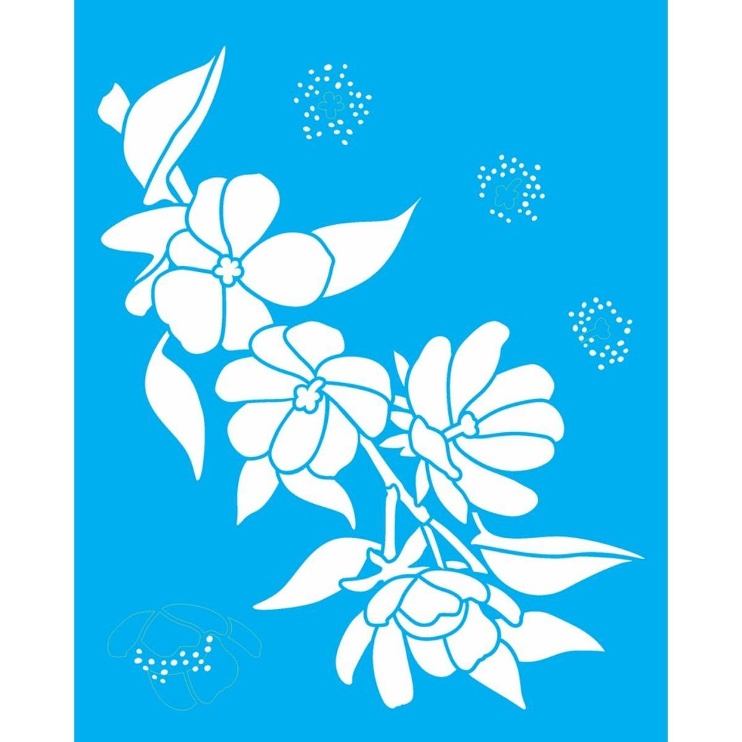 Stencil OPA 20x25 3473 Flores Ora-Pro-Nóbis - Palácio da Arte