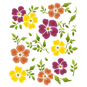 Stencil OPA 20x25 3500 Estamparia Flores do Campo III - Palácio da Arte