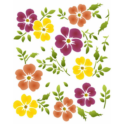 Stencil OPA 20x25 3500 Estamparia Flores do Campo III - Palácio da Arte