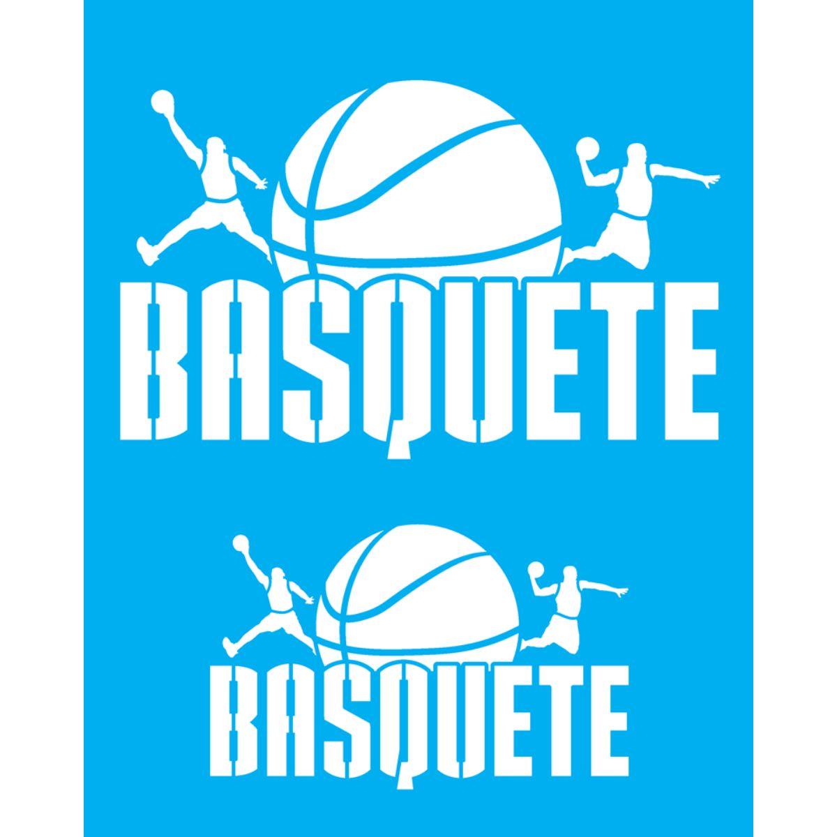 Stencil OPA 20x25 3516 Esporte Basquete - Palácio da Arte