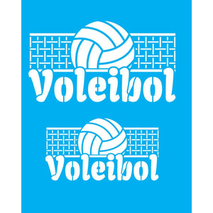 Stencil OPA 20x25 3518 Esporte Voleibol - Palácio da Arte