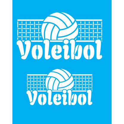Stencil OPA 20x25 3518 Esporte Voleibol - Palácio da Arte