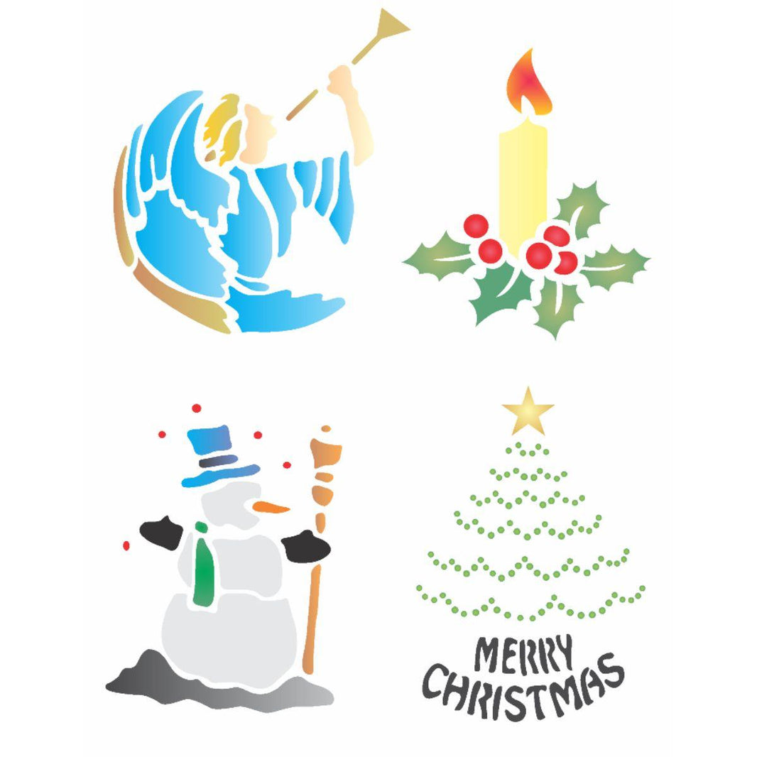 Stencil OPA 20x25 Natal 1120 Natal Temas Natalinos - Palácio da Arte