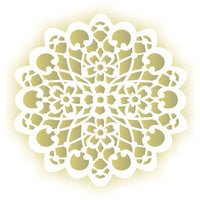 Stencil OPA 30,5x30,5 2097 Mandala Flor - Palácio da Arte