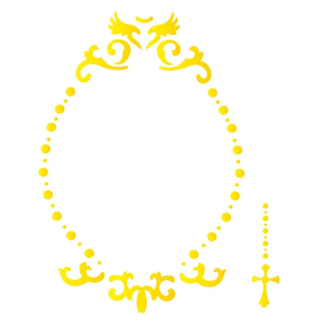 Stencil OPA 30,5x30,5 2203 Moldura Celestial - Palácio da Arte