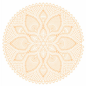 Stencil OPA 30,5x30,5 2731 Mandala Renda III - Palácio da Arte